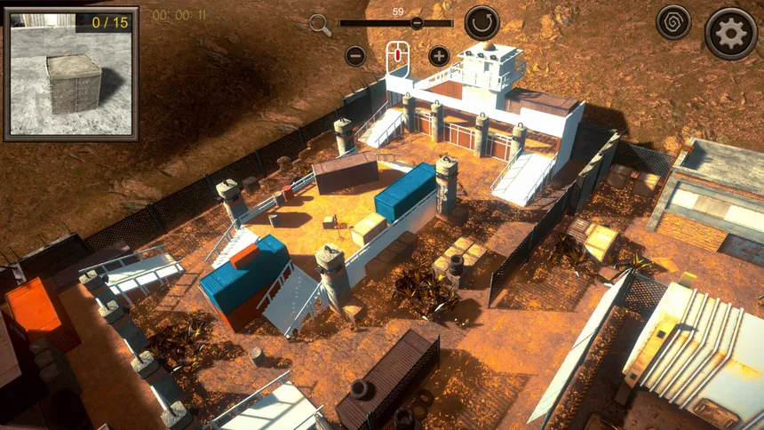 Скриншот 5 к игре Hidden FPS Shooting Top-Down 3D
