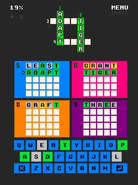 Скриншот 1 к игре 4ordle
