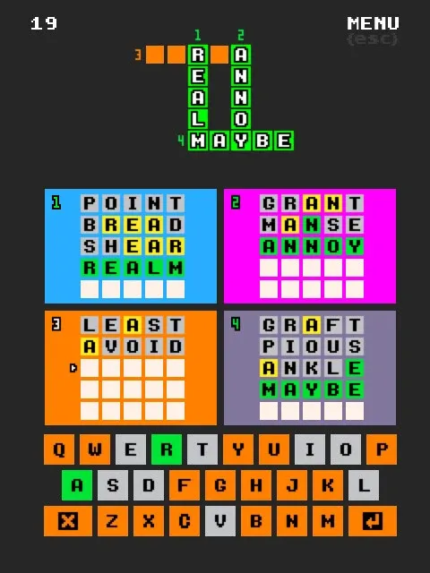 Скриншот 3 к игре 4ordle