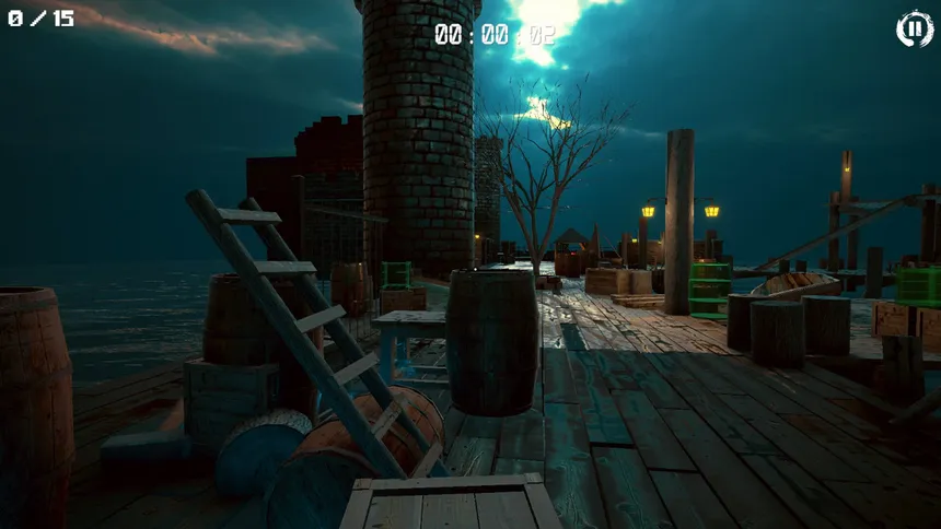 Скриншот 1 к игре 3D PUZZLE - Old Sea Port