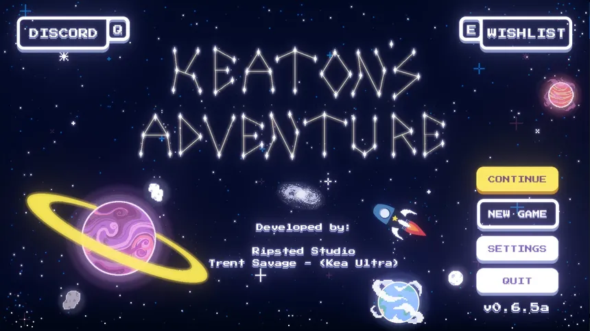Скриншот 1 к игре Keaton's Adventure