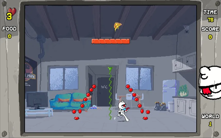 Скриншот 1 к игре Red Nose Guy The LegenDairy Quest