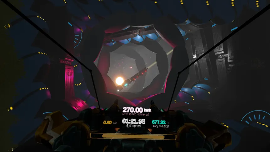 Скриншот 1 к игре Cyber Tunnel Escape