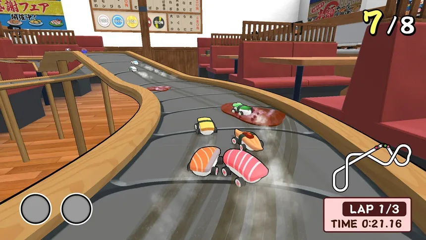 Скриншот 1 к игре SUSHI Race