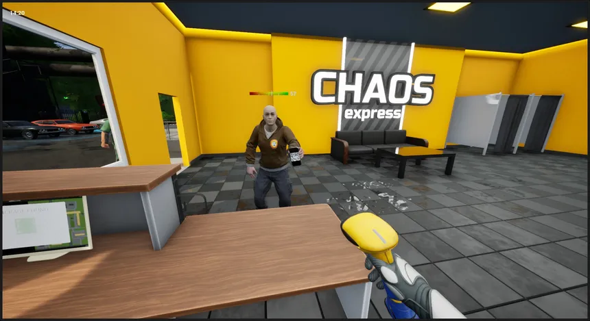 Скриншот 2 к игре Chaos Express: Delivery Simulator
