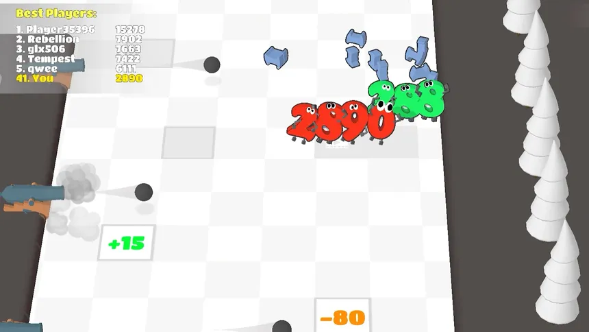 Скриншот 2 к игре Numbers.io