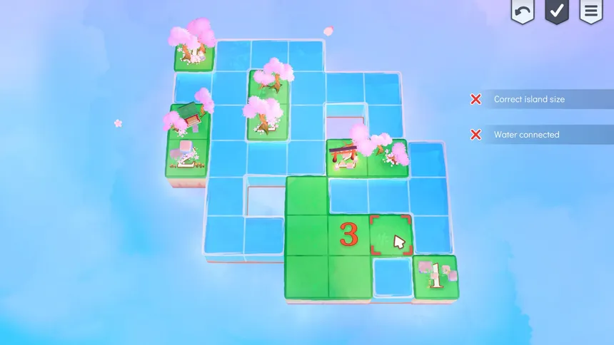 Скриншот 2 к игре Nurikabe World