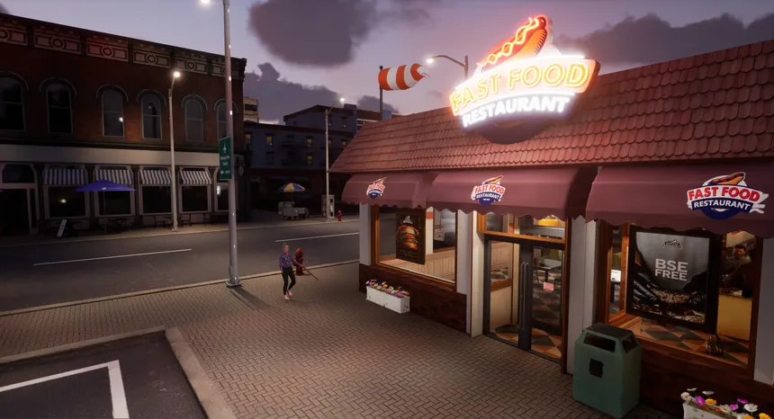Скриншот 4 к игре Fast Food - Restaurant Simulator