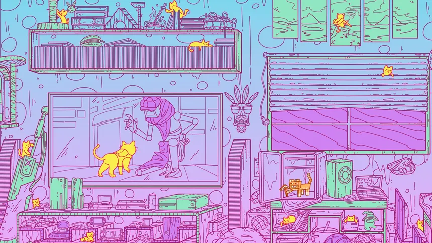 Скриншот 1 к игре A Building Full of Cats 2