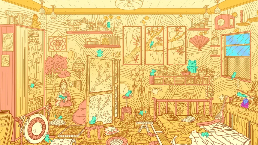 Скриншот 3 к игре A Building Full of Cats 2