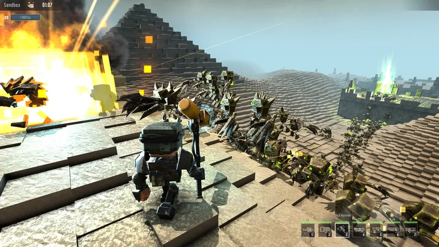 Скриншот 1 к игре Block Fortress 2