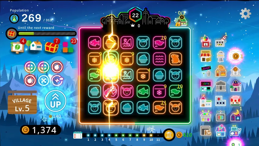 Скриншот 1 к игре Neon Village
