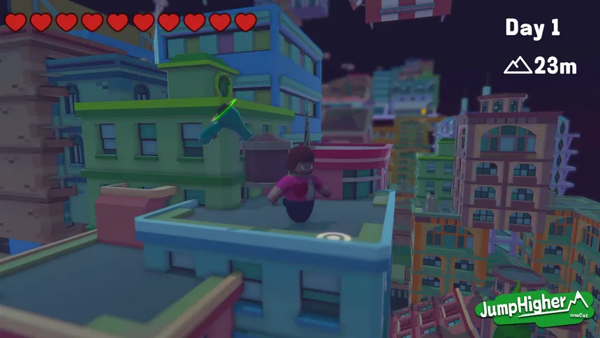 Скриншот 3 к игре 勇跳高峰