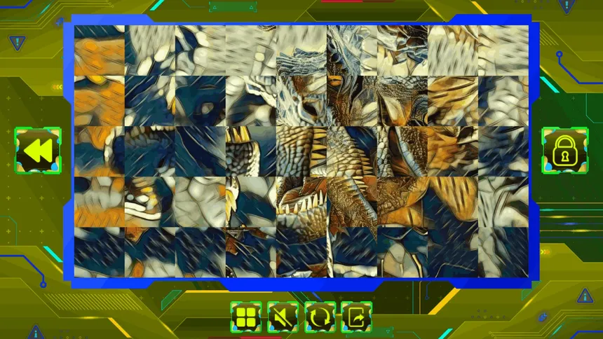 Скриншот 3 к игре Twizzle Puzzle: Dinosaurs