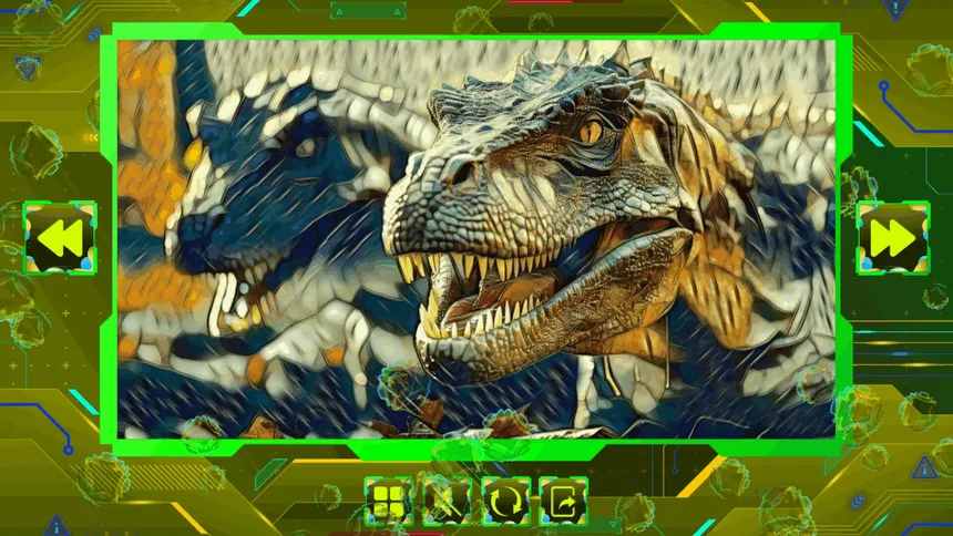 Скриншот 4 к игре Twizzle Puzzle: Dinosaurs