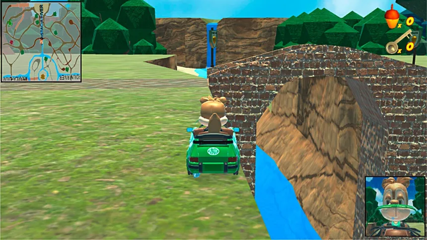 Скриншот 2 к игре Squirrels Forest Race