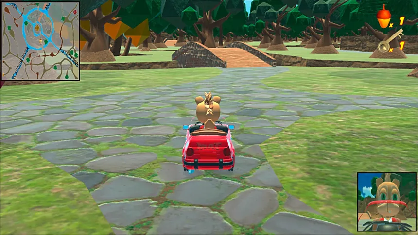 Скриншот 3 к игре Squirrels Forest Race