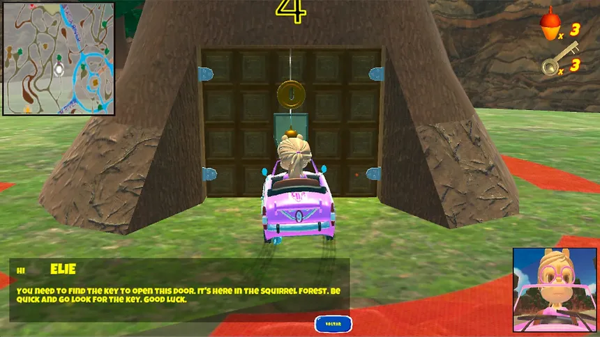 Скриншот 6 к игре Squirrels Forest Race