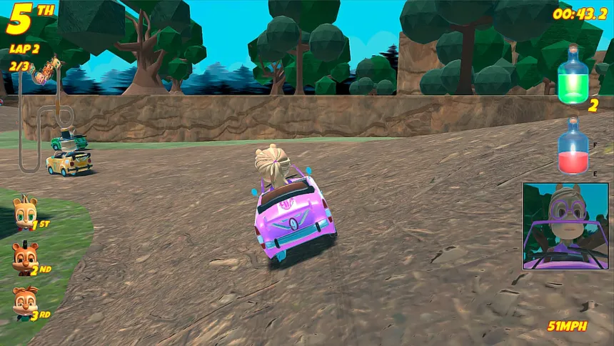 Скриншот 8 к игре Squirrels Forest Race
