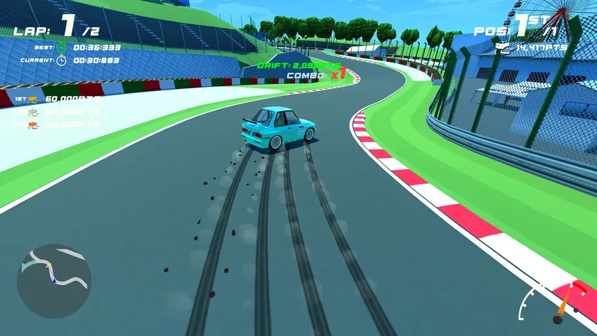 Скриншот 3 к игре Rev'd Up Racing