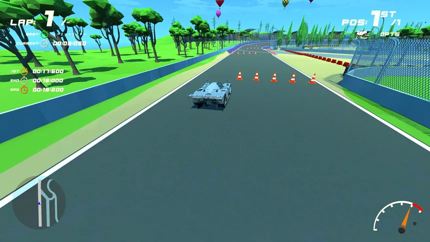 Скриншот 6 к игре Rev'd Up Racing