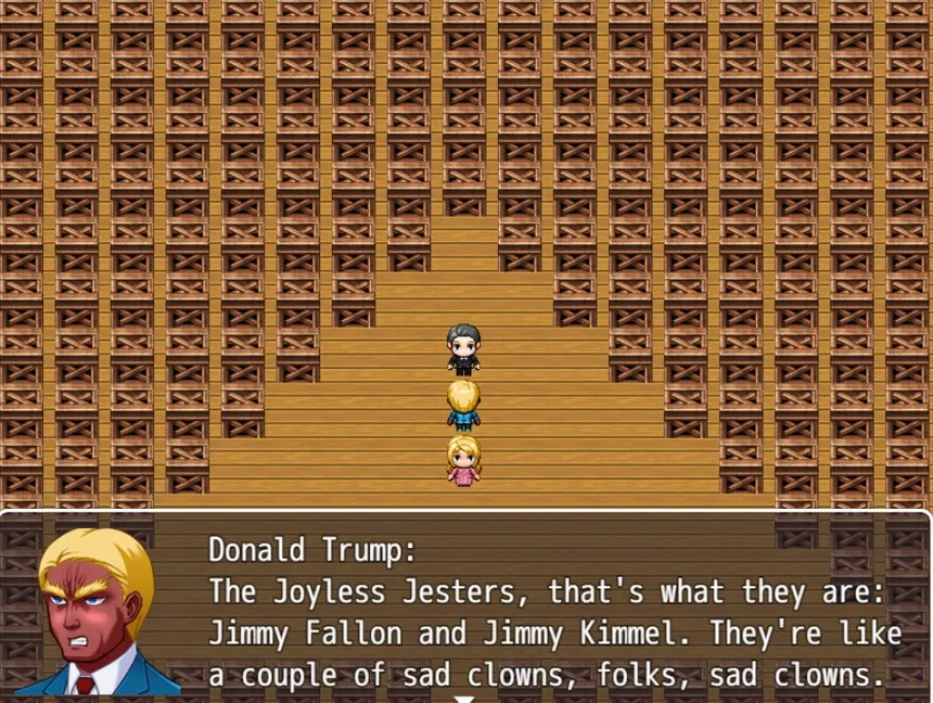 Скриншот 3 к игре Donald Trump, Make RPGs Great Again!