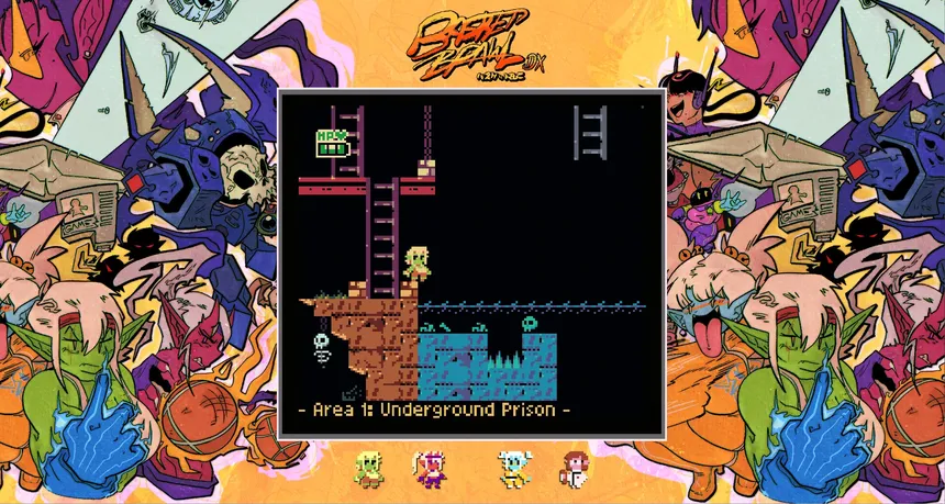 Скриншот 2 к игре Basket Brawl DX
