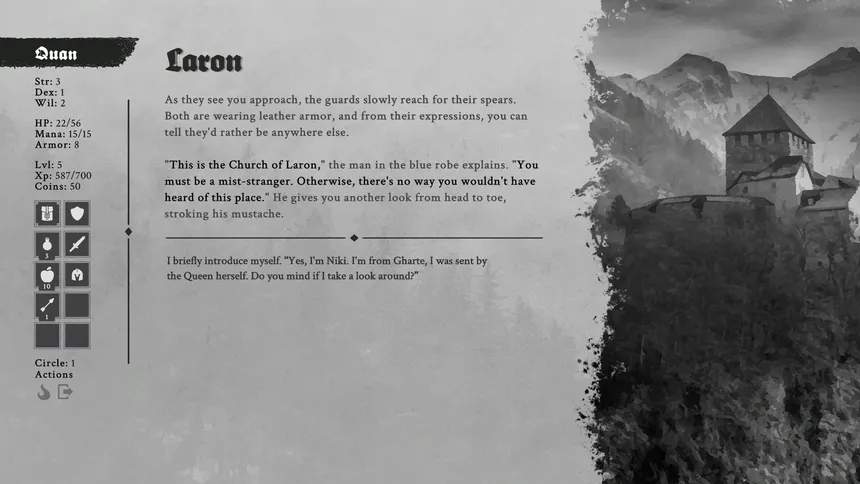 Скриншот 1 к игре Herald of the Mists