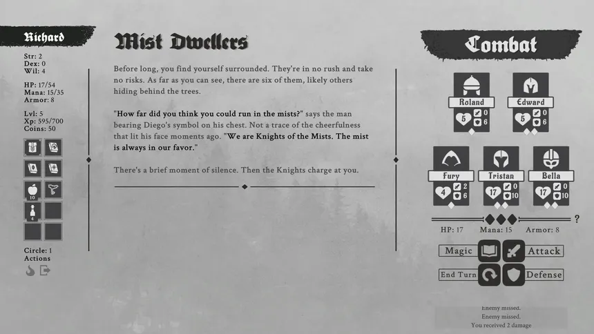 Скриншот 4 к игре Herald of the Mists