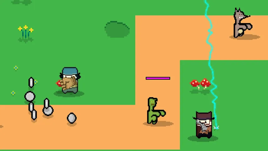 Скриншот 2 к игре Cowboys vs Monsters