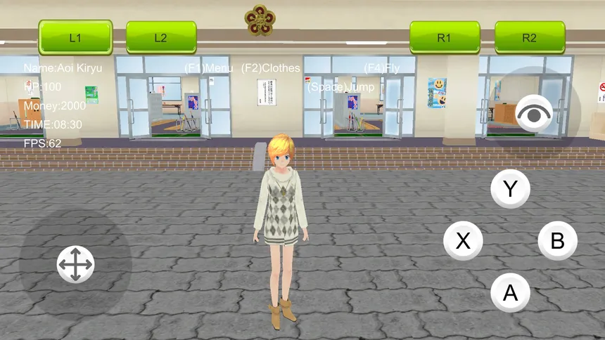 Скриншот 1 к игре Women's School Simulator 2022