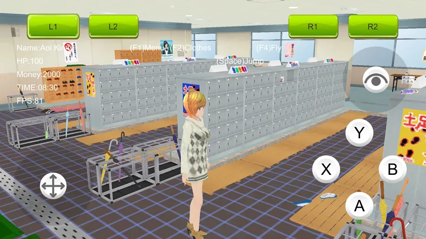 Скриншот 2 к игре Women's School Simulator 2022