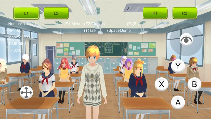 Скриншот 3 к игре Women's School Simulator 2022