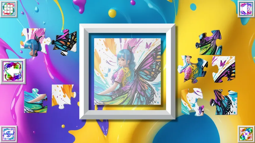 Скриншот 1 к игре Color Splash: Fairies