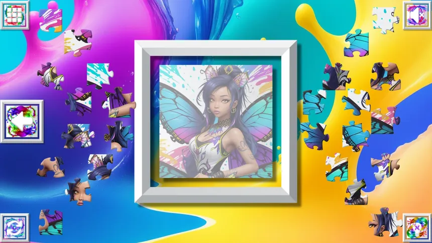 Скриншот 3 к игре Color Splash: Fairies