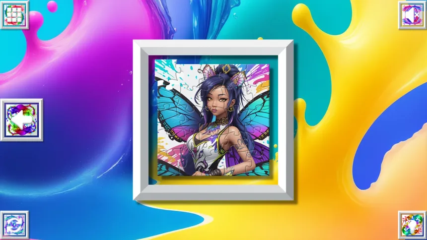 Скриншот 4 к игре Color Splash: Fairies