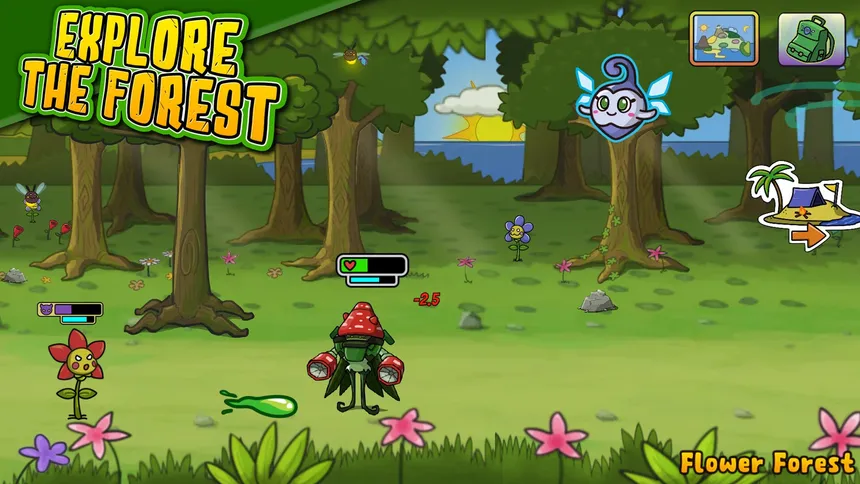 Скриншот 2 к игре Fracctal Monsters