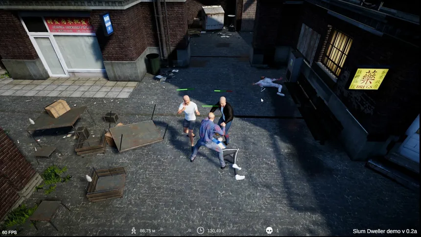 Скриншот 2 к игре Slum Dweller