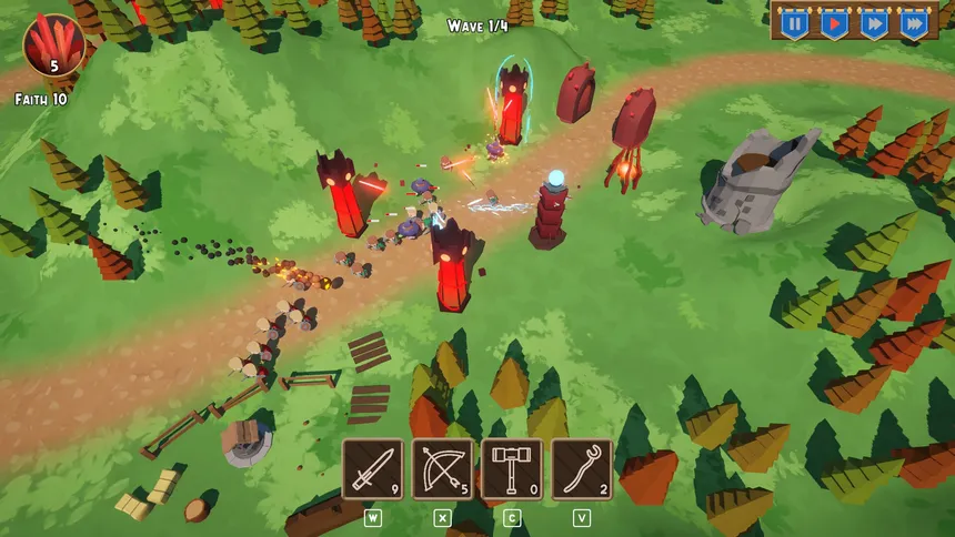 Скриншот 3 к игре Heroic Assault: reverse TD