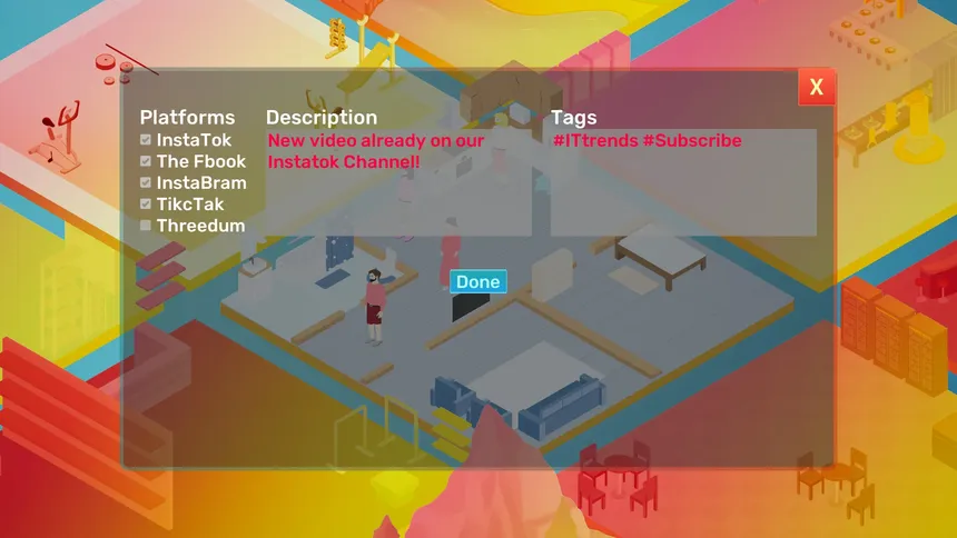 Скриншот 6 к игре InstaTok Tycoon