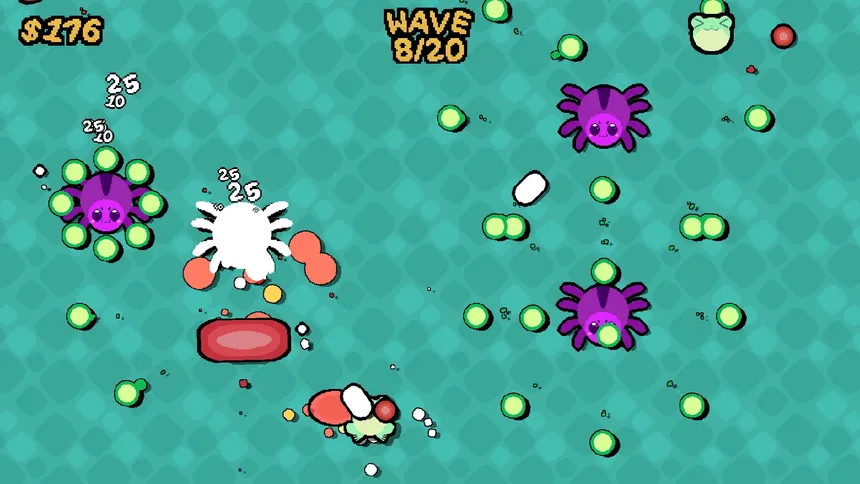 Скриншот 1 к игре Frog 'n' Roll