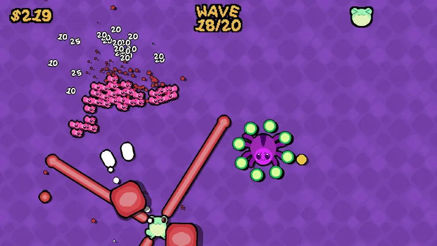 Скриншот 2 к игре Frog 'n' Roll