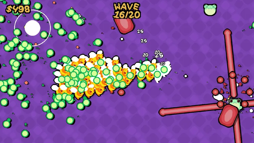 Скриншот 4 к игре Frog 'n' Roll
