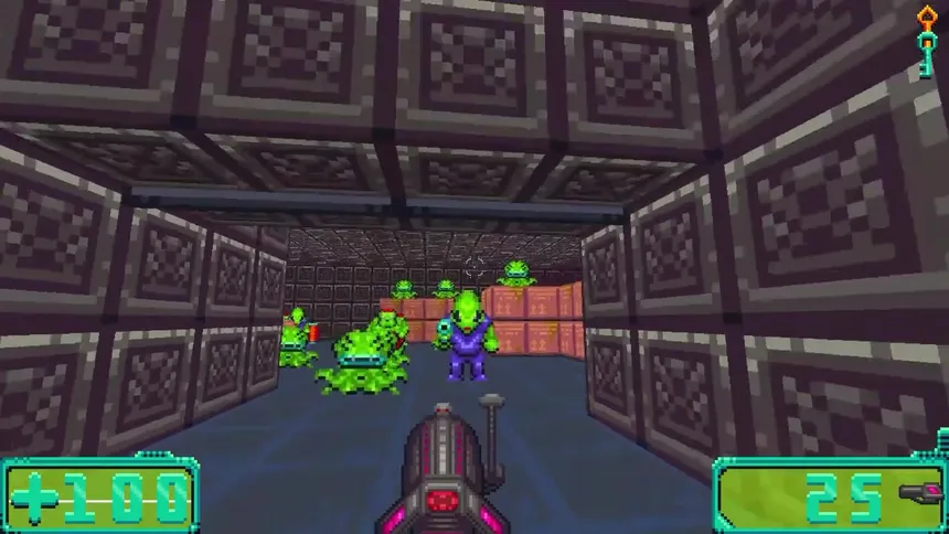 Скриншот 3 к игре DOSMan: Space Aliens in Space!
