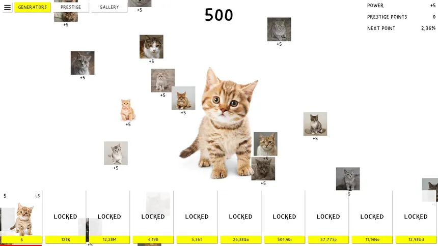 Скриншот 1 к игре Cats Clicker