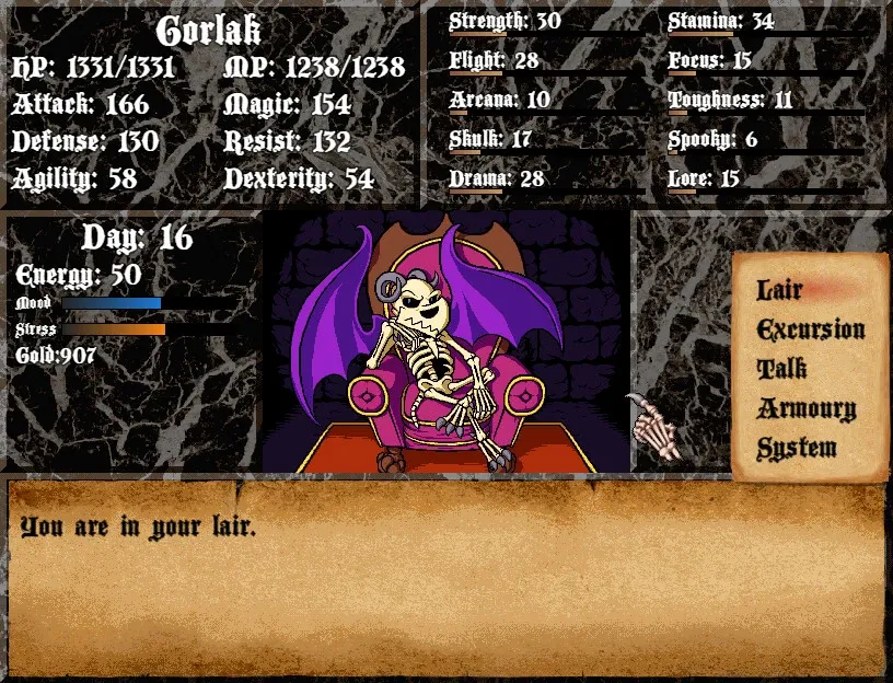 Скриншот 1 к игре The Unlife of Gorlak