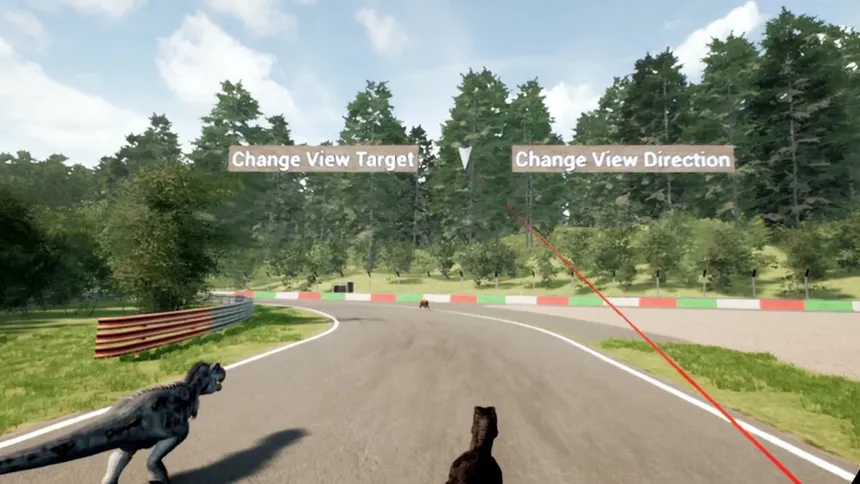 Скриншот 3 к игре Animal Race Run VR