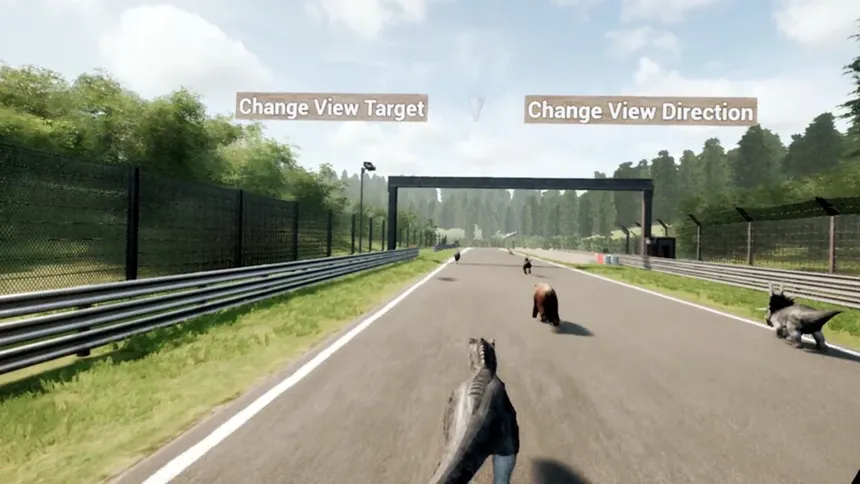 Скриншот 7 к игре Animal Race Run VR
