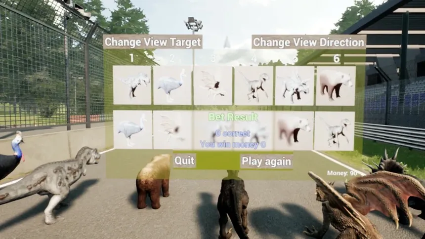 Скриншот 8 к игре Animal Race Run VR