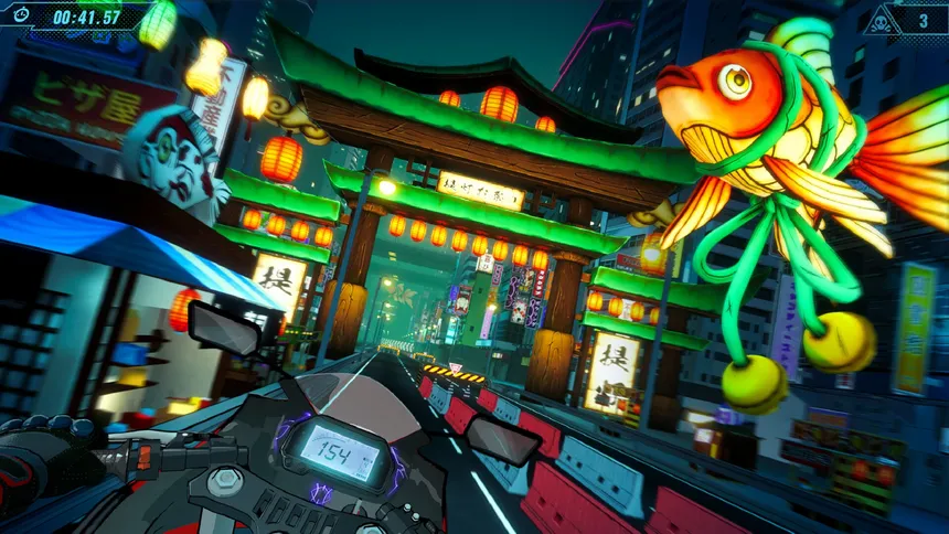 Скриншот 2 к игре Moto Rush Reborn